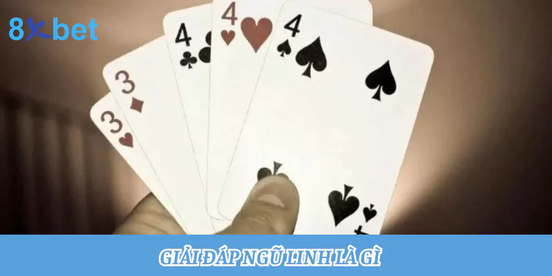Năm lá bài 3, 3, 4, 4, 4 tổng 18 điểm tạo thành bộ Ngũ Linh